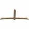Ekena Millwork Bellingham Rough Sawn Timber Gable Bracket, Douglas Fir, 96"W x 44"H x 4"D x 6"F, 11/12 Pitch GBW096X44X0406BEL00RDF - alternate 4